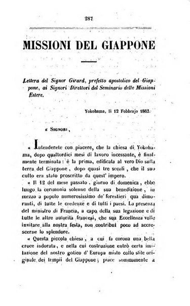 Annali della propagazione della fede raccolta periodica delle lettere dei vescovi e dei missionarj delle missioni nei due mondi ... che forma il seguito delle Lettere edificanti