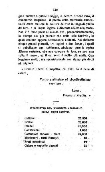 Annali della propagazione della fede raccolta periodica delle lettere dei vescovi e dei missionarj delle missioni nei due mondi ... che forma il seguito delle Lettere edificanti