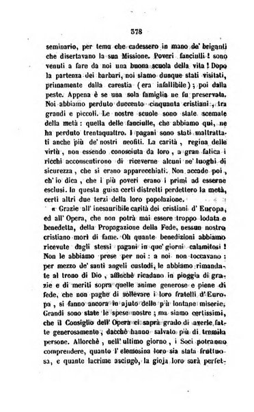 Annali della propagazione della fede raccolta periodica delle lettere dei vescovi e dei missionarj delle missioni nei due mondi ... che forma il seguito delle Lettere edificanti