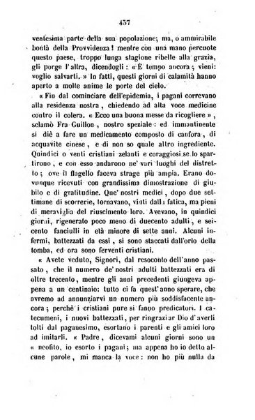 Annali della propagazione della fede raccolta periodica delle lettere dei vescovi e dei missionarj delle missioni nei due mondi ... che forma il seguito delle Lettere edificanti