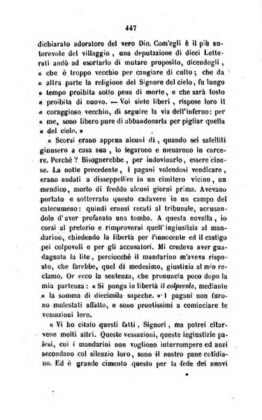 Annali della propagazione della fede raccolta periodica delle lettere dei vescovi e dei missionarj delle missioni nei due mondi ... che forma il seguito delle Lettere edificanti