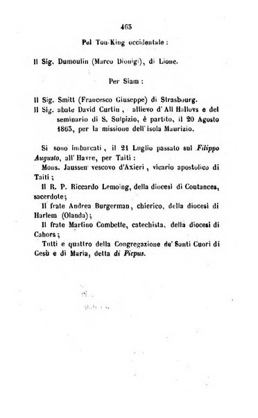 Annali della propagazione della fede raccolta periodica delle lettere dei vescovi e dei missionarj delle missioni nei due mondi ... che forma il seguito delle Lettere edificanti