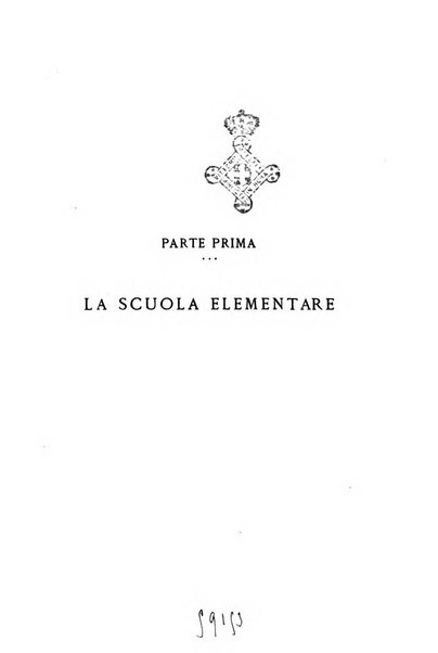 Annali della pubblica istruzione 1. Scuola elementare