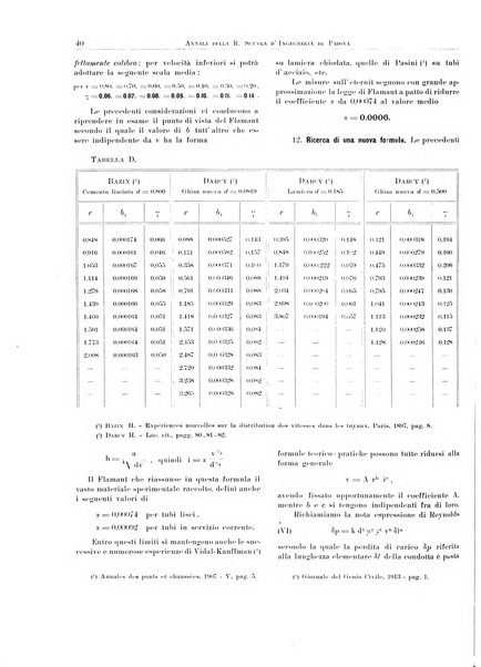 Annali della Scuola d'ingegneria di Padova