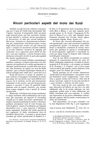 Annali della Scuola d'ingegneria di Padova