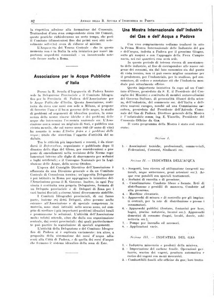 Annali della Scuola d'ingegneria di Padova