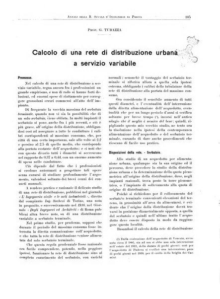 Annali della Scuola d'ingegneria di Padova