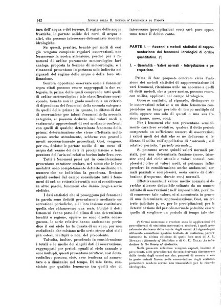 Annali della Scuola d'ingegneria di Padova