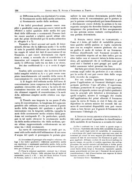 Annali della Scuola d'ingegneria di Padova