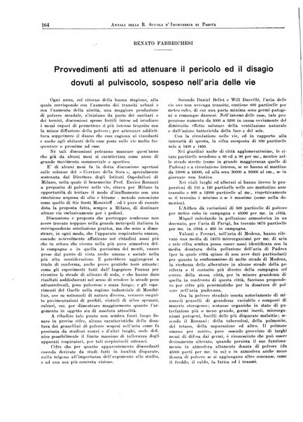 Annali della Scuola d'ingegneria di Padova