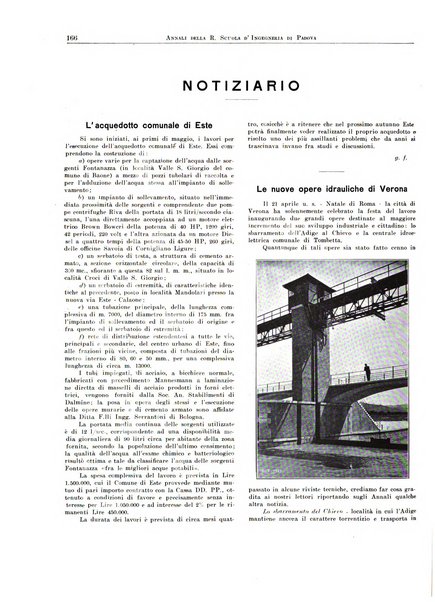 Annali della Scuola d'ingegneria di Padova