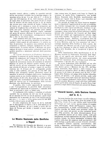 Annali della Scuola d'ingegneria di Padova