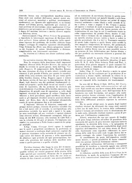 Annali della Scuola d'ingegneria di Padova