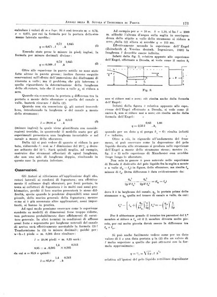 Annali della Scuola d'ingegneria di Padova