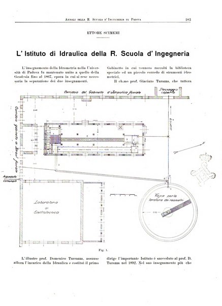 Annali della Scuola d'ingegneria di Padova