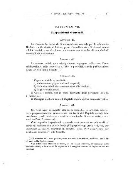 Annali della Società degli ingegneri e degli architetti italiani. Parte 1., Atti della società
