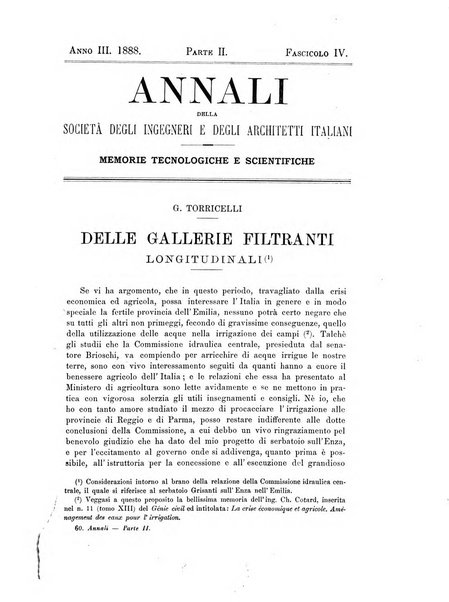 Annali della Società degli ingegneri e degli architetti italiani. Parte 1., Atti della società
