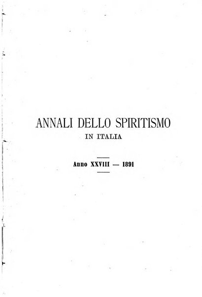 Annali dello spiritismo in Italia