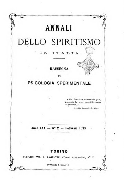 Annali dello spiritismo in Italia