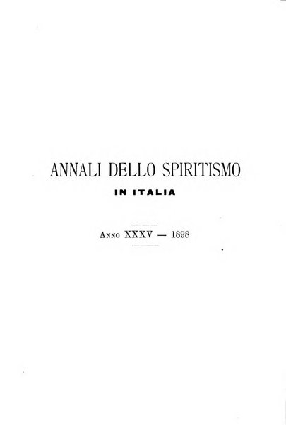 Annali dello spiritismo in Italia