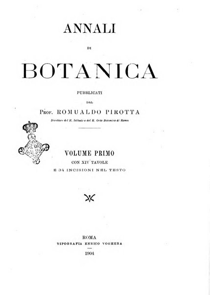 Annali di botanica