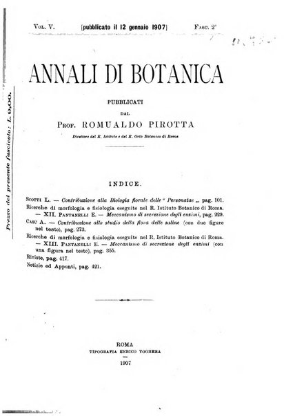 Annali di botanica