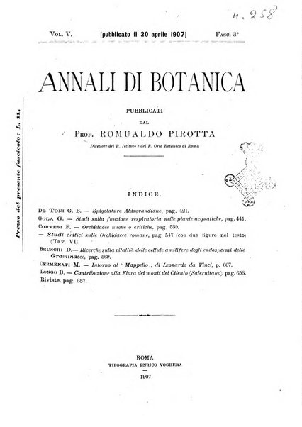 Annali di botanica