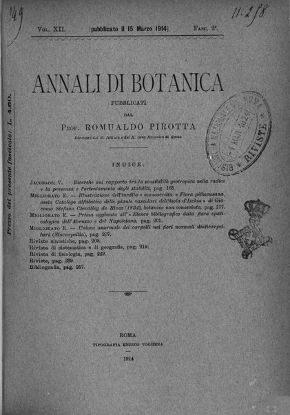 Annali di botanica