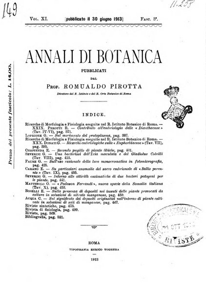 Annali di botanica