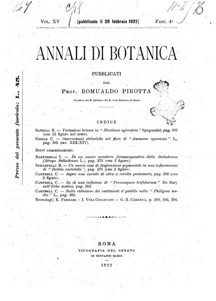 Annali di botanica