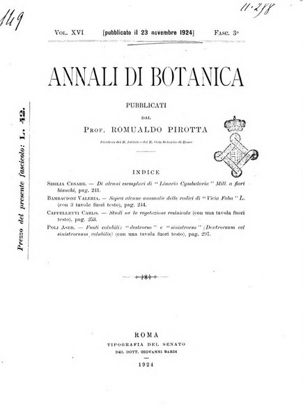 Annali di botanica