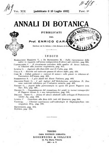 Annali di botanica