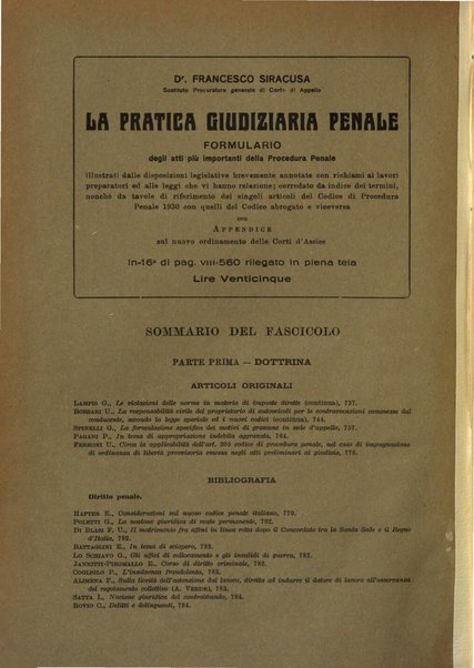 Annali di diritto e procedura penale