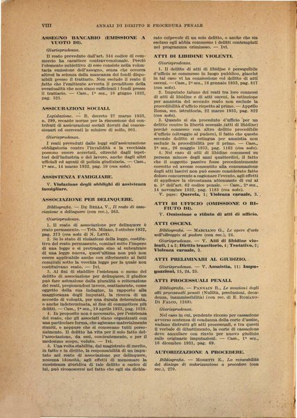 Annali di diritto e procedura penale