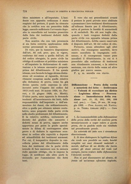 Annali di diritto e procedura penale