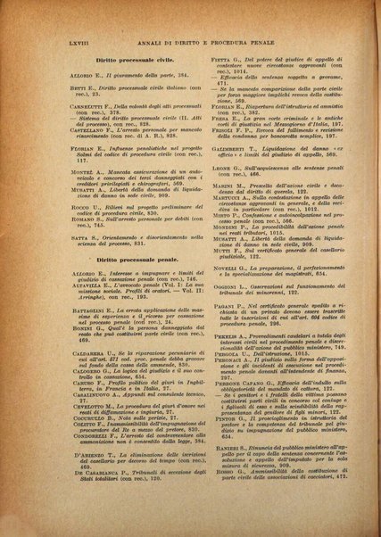 Annali di diritto e procedura penale
