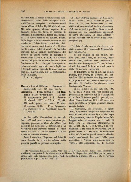 Annali di diritto e procedura penale