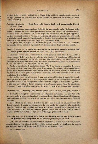 Annali di diritto e procedura penale