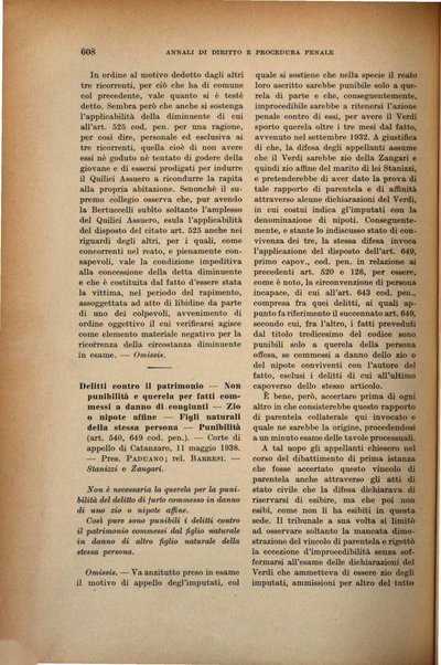 Annali di diritto e procedura penale