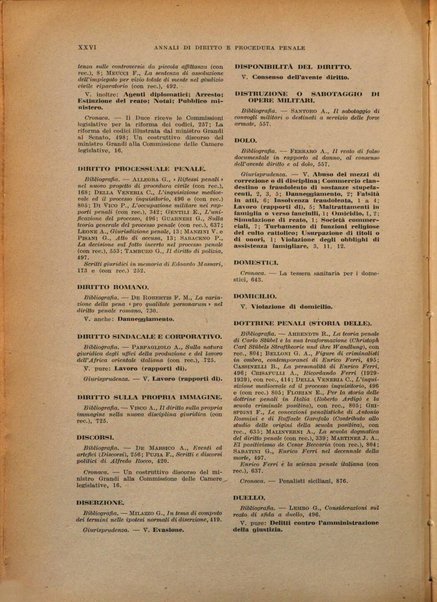 Annali di diritto e procedura penale