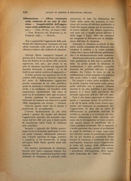 Annali di diritto e procedura penale