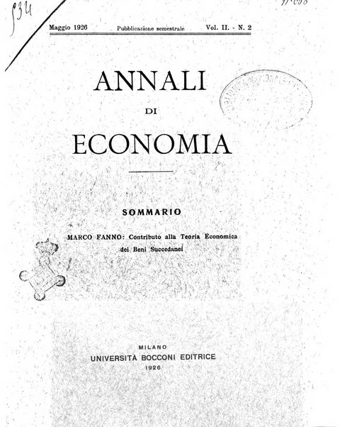 Annali di economia