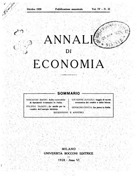 Annali di economia