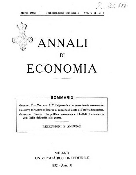 Annali di economia