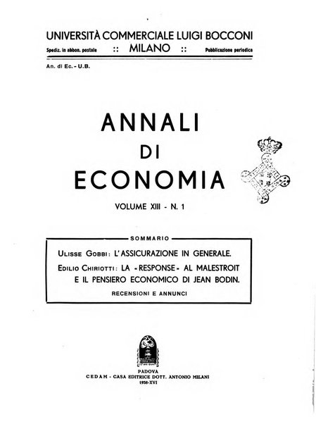 Annali di economia