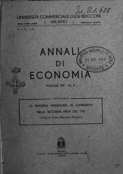 Annali di economia