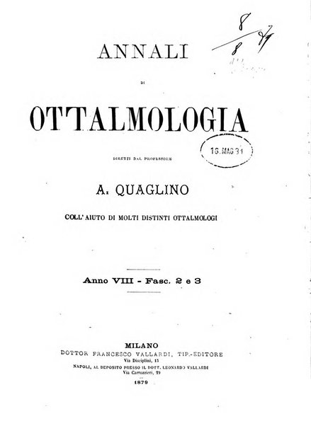 Annali di ottalmologia