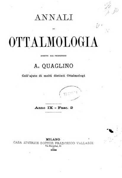 Annali di ottalmologia