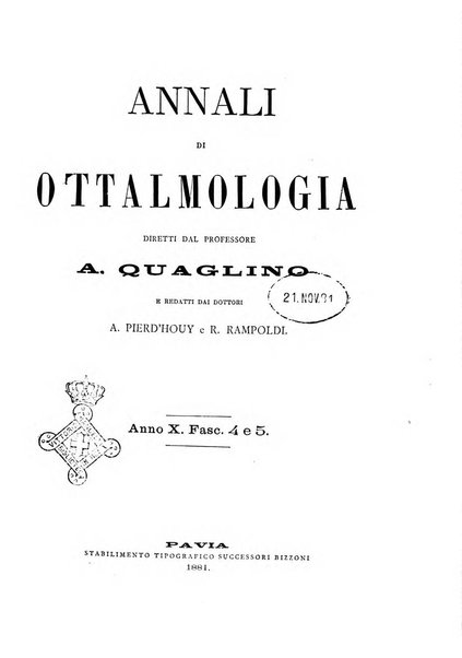 Annali di ottalmologia