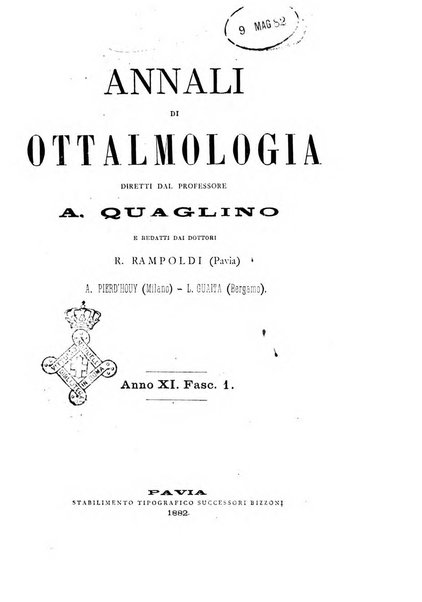 Annali di ottalmologia